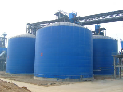 平定水泥钢板库改造