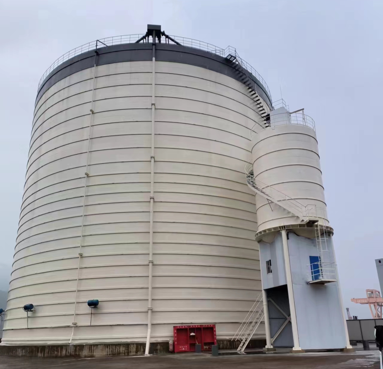 平定10万吨水泥钢板库